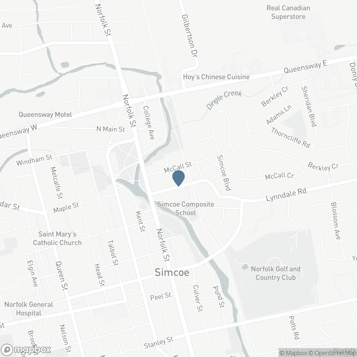 17 BERTHA Street, Simcoe, Ontario N3Y 3M6
